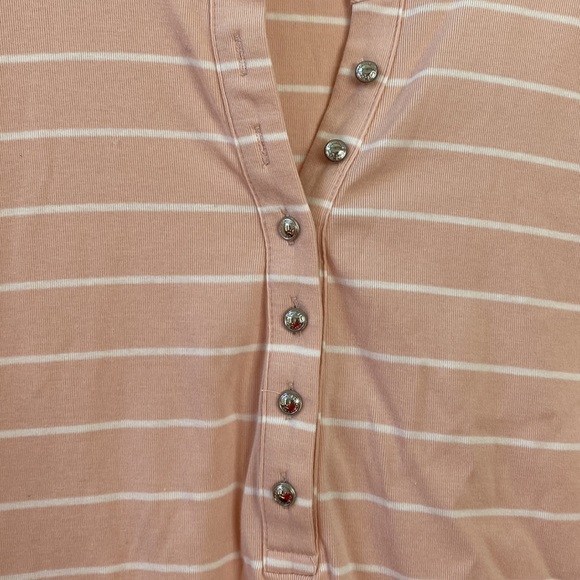 Calvin Klein Striped Top - Picture 3 of 5